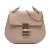 Chloé B Chloé Brown Nude Lambskin Leather Leather Mini Grained Lambskin Drew Crossbody Italy