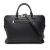 Louis Vuitton B Louis Vuitton Black Calf Leather Damier Infini Avenue Soft Briefcase France
