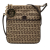Fendi B Fendi Brown Beige Canvas Fabric Zucchino Forever Crossbody Italy