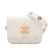 Chanel White Quilted Lamsbskin Punk Essentials Chain Flap Belt Bag France