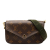 Louis Vuitton AB Louis Vuitton Brown Monogram Canvas Fabric Monogram Felicie Strap And Go Italy