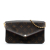 Louis Vuitton AB Louis Vuitton Brown Monogram Canvas Fabric Monogram Pochette Felicie Spain