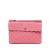 Chanel AB Chanel Pink Caviar Leather Leather Medium CC Quilted Caviar Flap Cosmetic Case Italy