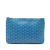 Goyard AB Goyard Blue Coated Canvas Fabric Goyardine Senat MM France