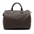 Louis Vuitton Speedy 30 Canvas Vintage Trunk Handbag Damier Ebene