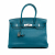 Hermès Birkin 30 Togo Leather Top-handle Bag Cobalt