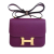 Hermès AB Hermès Purple Violet Calf Leather Mini Evercolor Constance 18 France