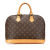 Louis Vuitton B Louis Vuitton Brown Monogram Canvas Fabric Monogram Alma PM France