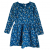 Petit Bateau Robe bleue fleurie