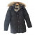 Burberry Daunenjacke mit Fellkragen