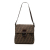 Fendi B Fendi Brown Canvas Fabric Zucca Shoulder Bag Italy