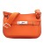 Hermès AB Hermès Orange Calf Leather Swift Mini Jypsiere France