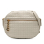 Celine AB Celine White Calf Leather Quilted skin C Charm Crossbody Italy
