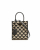 Prada Symbole Triangolo Jacquard Mini Tote Bag