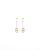 Hermès Farandole 18kt Rose Gold Earrings