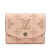 Louis Vuitton AB Louis Vuitton Pink Light Pink Calf Leather Monogram Mahina Iris XS France