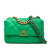Chanel 19 Medium Lambskin Leather Matelassè Flap Handbag Green