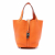 Hermès Picotin 18 Taurillon Clemence Leather Lock Bucket Handbag Orange