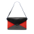 Celine B Celine Black with Multi Calf Leather Tricolor skin and Suede Diamond Shoulder Bag Italy