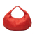 Bottega Veneta B Bottega Veneta Red Nappa Leather Leather Large Nappa Intrecciato Belly Hobo Italy