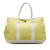 Hermès B Hermès Yellow Light Yellow with White Canvas Fabric Toile and Negonda Garden Party 36 France