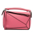 Loewe AB LOEWE Pink Calf Leather Mini skin Puzzle Satchel Spain