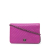 Chanel B Chanel Purple Magenta Lambskin Leather Leather Lambskin Coco Boy Wallet On Chain Italy