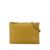 Celine B Celine Yellow Mustard Lambskin Leather Leather Large Lambskin Trio Crossbody Italy