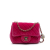 Chanel Pink Mini Square Classic Velvet Pearl Crush Single Flap Italy