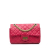 Chanel B Chanel Pink Dark Pink Calf Leather Mini Reissue 2.55 skin Flap France