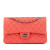 Chanel B Chanel Pink Strawberry Caviar Leather Leather Medium Classic Caviar Double Flap France