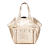 Saint Laurent B Saint Laurent Gold Calf Leather Medium Downtown Tote Italy
