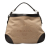 Prada B Prada Brown Beige Canvas Fabric Canapa Logo Hobo Italy