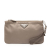 Prada AB Prada Brown Taupe Nylon Fabric Tessuto Clutch China