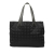 Chanel B Chanel Black Nylon Fabric New Travel Line Tote Italy