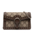 Gucci AB Gucci Brown Beige Coated Canvas Fabric Mini GG Supreme Studs Dionysus Crossbody Italy