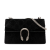 Gucci AB Gucci Black Velvet Fabric Small Dionysus Shoulder Bag Italy