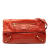 Balenciaga Red Lambskin Leather Leather Lambskin Motocross Giant 12 Envelope Clutch With Strap Italy