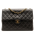 Chanel B Chanel Black Lambskin Leather Leather Jumbo Classic Lambskin Single Flap France
