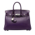 Hermès B Hermès Purple Calf Leather Swift Birkin Retourne 25 France