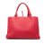 Bottega Veneta AB Bottega Veneta Red Nappa Leather Leather Nappa Intrecciato Milano Tote Italy