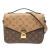 Louis Vuitton AB Louis Vuitton Brown Monogram Canvas Fabric Monogram Reverse Pochette Metis Italy