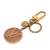 Louis Vuitton B Louis Vuitton Gold with Pink Gold Plated Metal and Resin LV Circle Key Holder and Bag Charm Italy
