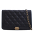 Chanel B Chanel Black Caviar Leather Leather Quilted Caviar Boy Wallet on Chain Italy