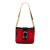 Gucci B Gucci Red with Black Suede Leather Dionysus Bucket Bag Italy