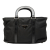 Prada B Prada Black Nylon Fabric Tessuto Satchel Italy