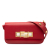 Fendi B Fendi Red Calf Leather 3Baguette Shoulder Bag Italy
