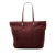Prada B Prada Red Burgundy Nylon Fabric Tessuto Canapa Logo Tote Italy