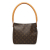 Louis Vuitton B Louis Vuitton Brown Monogram Canvas Fabric Monogram Looping MM France