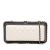 Chanel AB Chanel White Ivory Lambskin Leather Leather Bicolor Quilted Lambskin Chain Around Clutch Italy